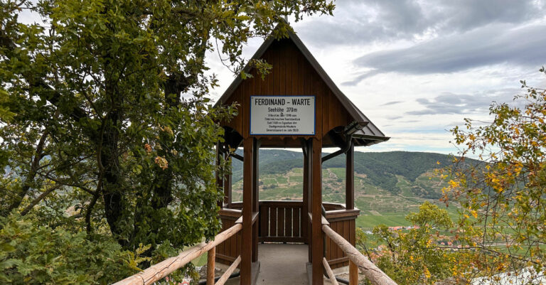 Ferdinandwarte mit Wow-Aussicht
