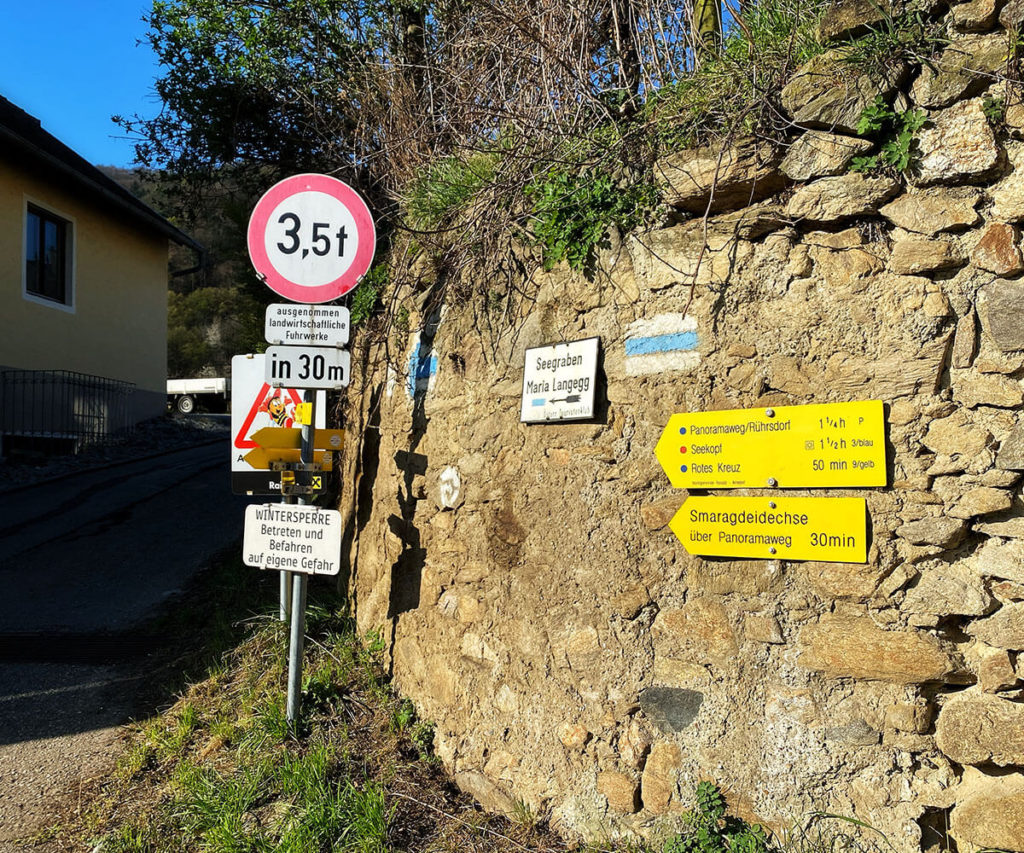 Panaromaweg Wachau Rossatzbach