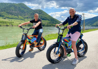 Elektro Rad Power Bike Wachau Ausleihen Krems Ausflug