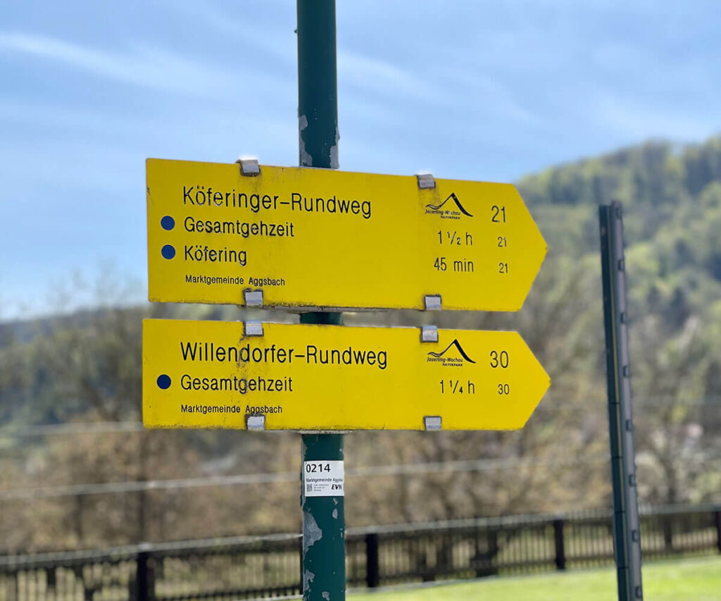 rundwanderung_willendorf_wegweiser_wachau