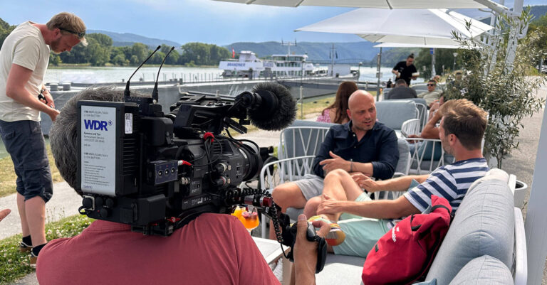 Interview mit Wachau Insider Gerhard Holnsteiner und Daniel Aßmann vom WDR.